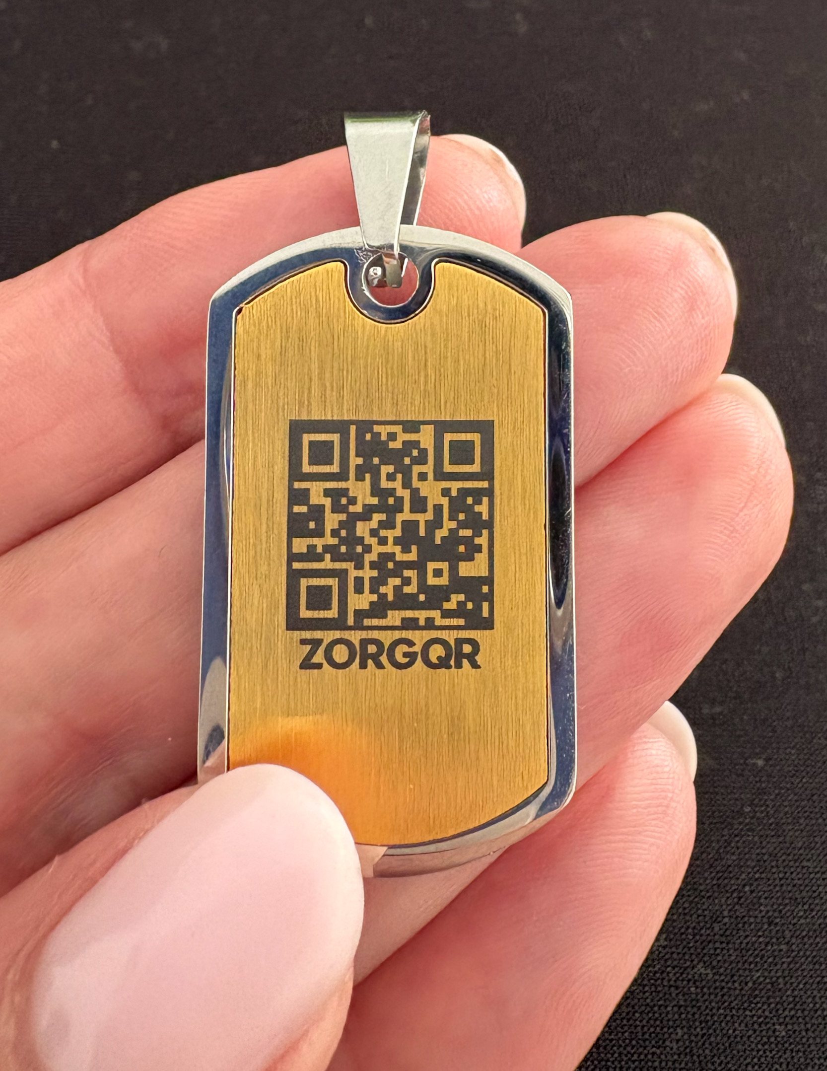 Gold QR Hanger 7